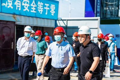 與阜陽共質造！2022年“質量月”走進旭輝雙清江來，點贊房地產開發新標桿